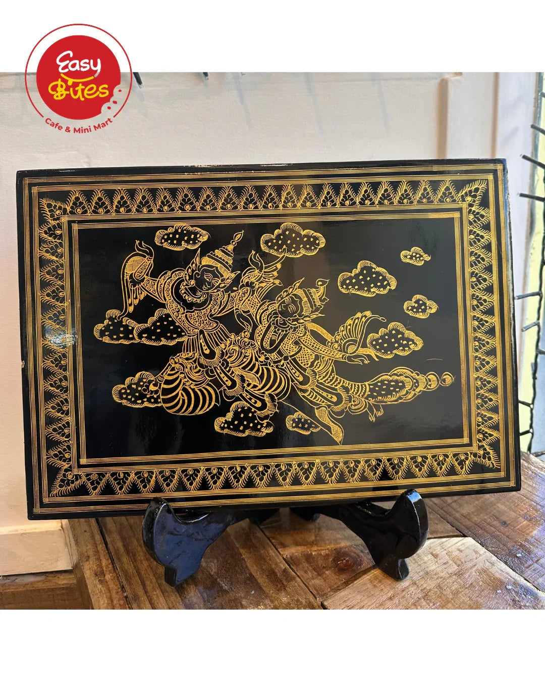ရွှေယွန်းပန်ချီကား(13”x9”) (ဒေါက်အပါ) - Easy Bites