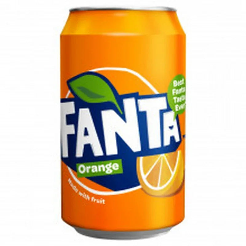 Fanta Orange Cans (330ml) - Easy Bites