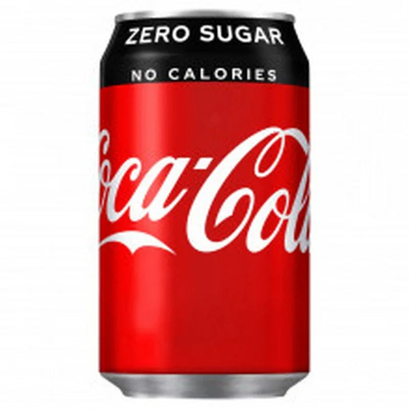 Coca-Cola Zero Sugar Cans (330ml) - Easy Bites