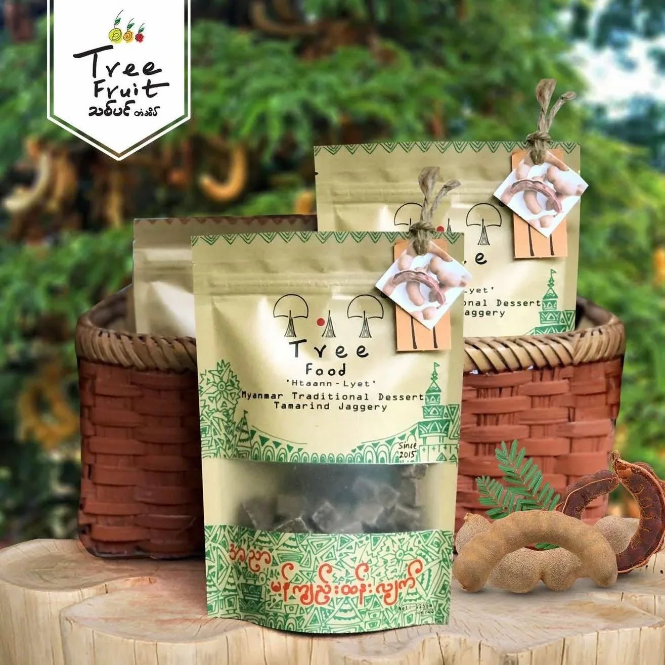 Tree Food အညာမန်ကျည်းထန်းလျှက် (115g) - Easy Bites