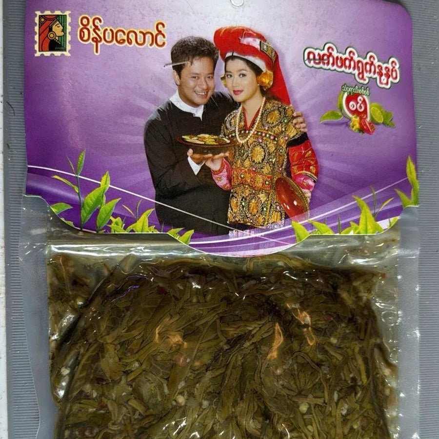 စိန်ပလောင် လက်ဖက်အစပ် (160g) - Easy Bites