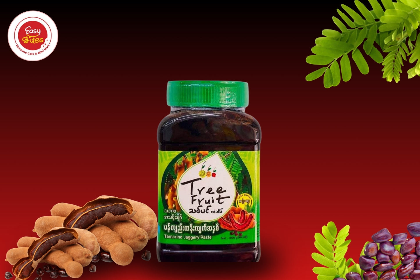 Tree Fruit မန်ကျည်းထန်းလျက်အနှစ် (အစိမ်း)