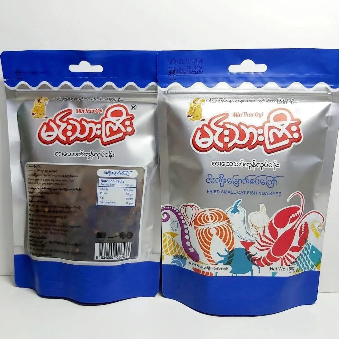 မင်းသားကြီး ရှယ် ငါးကျည်း ခြောက်စပ် (160g) - Easy Bites