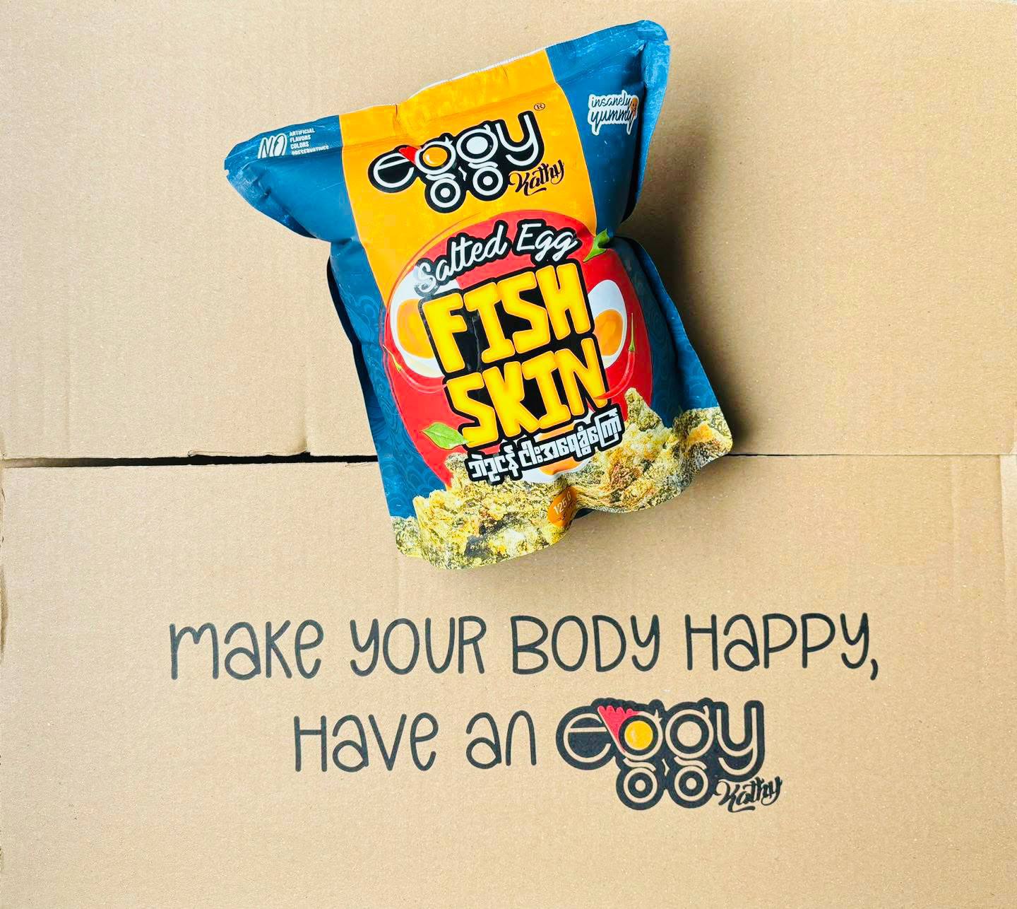 EggKathy Salted Egg Fish Skin 125g