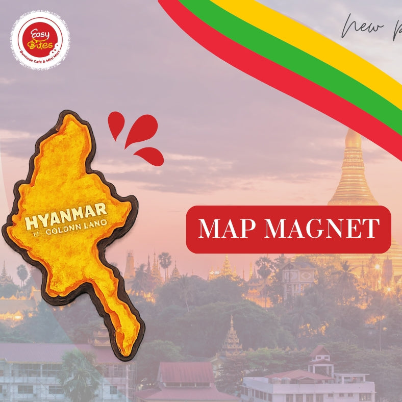 Map - Magnet ( Myanmar May/KanPower )