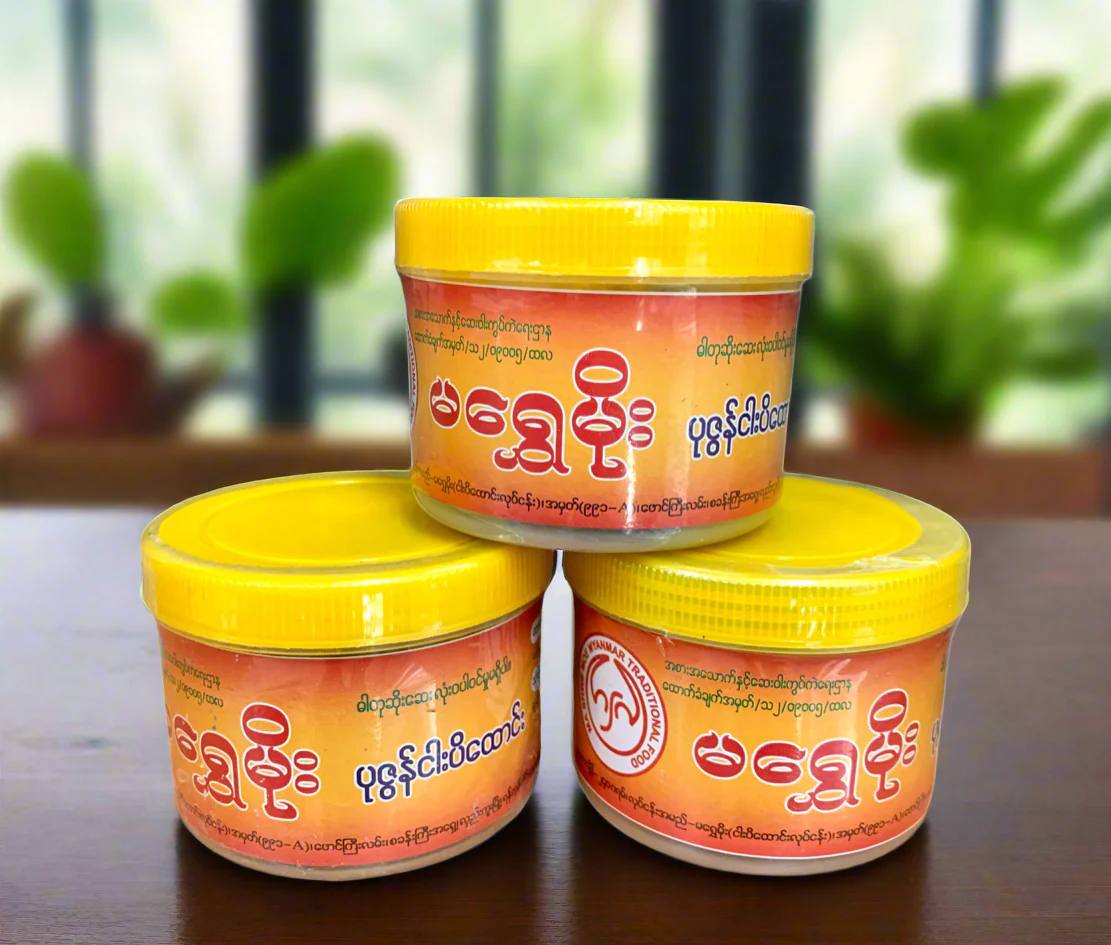 မရွှေမိုး ပုဇွန် ငါးပိထောင်း 80g (Ma Shwe Moe Pounded Prawn Fish Paste)