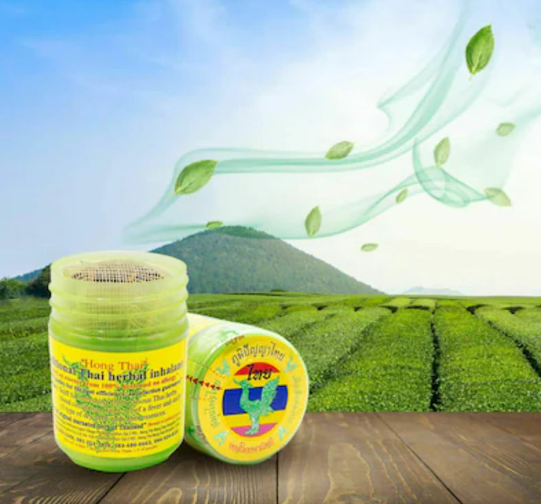 Hong Thai ယိုးဒယား ရှုဆေး(အစိမ်း) (Hong Thai Compound Herb Inhaler)
