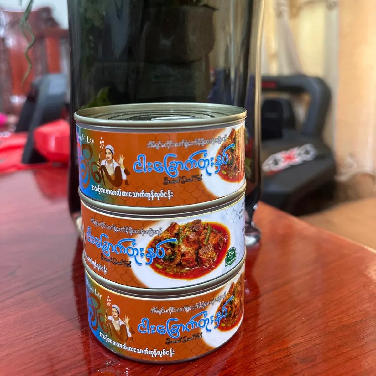 မိုချိလေး ငါးခြောက်တုံးနှပ် 180g - Easy Bites