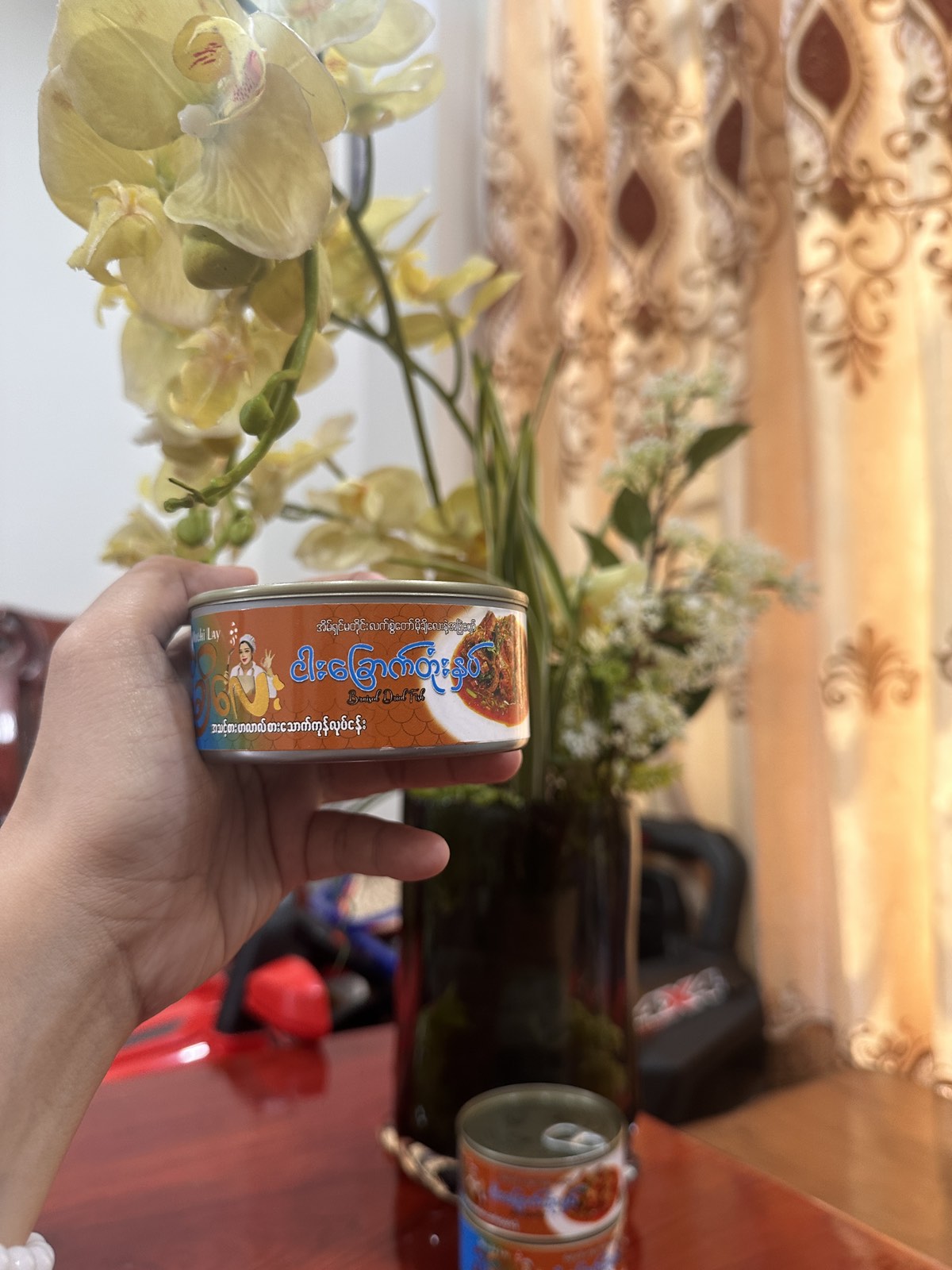 မိုချိလေး ငါးခြောက်တုံးနှပ် 180g