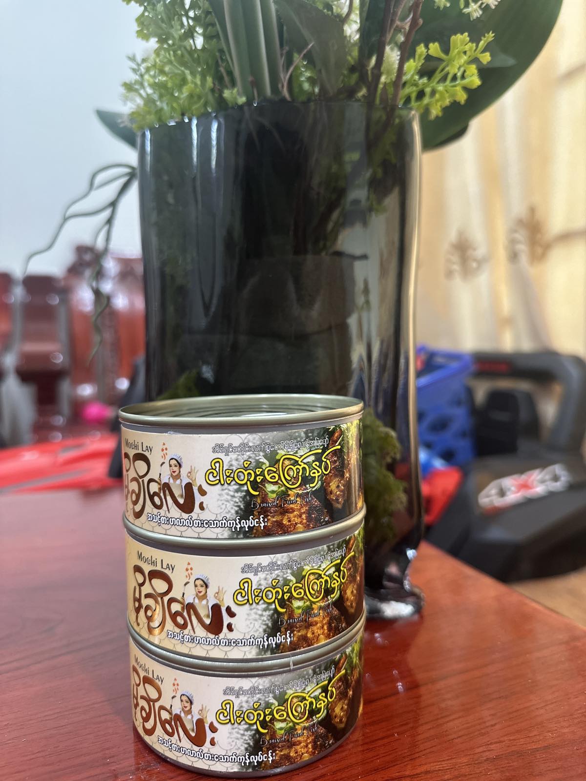 မိုချိလေး ငါးတုံးကြော်နှပ် 180g