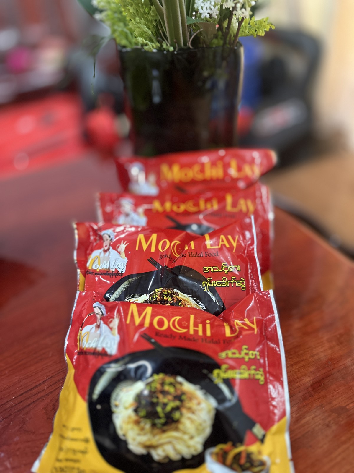 မိုချိလေး ရှမ်းခေါက်ဆွဲ 130g (Mochi Lay Shan Noodle)