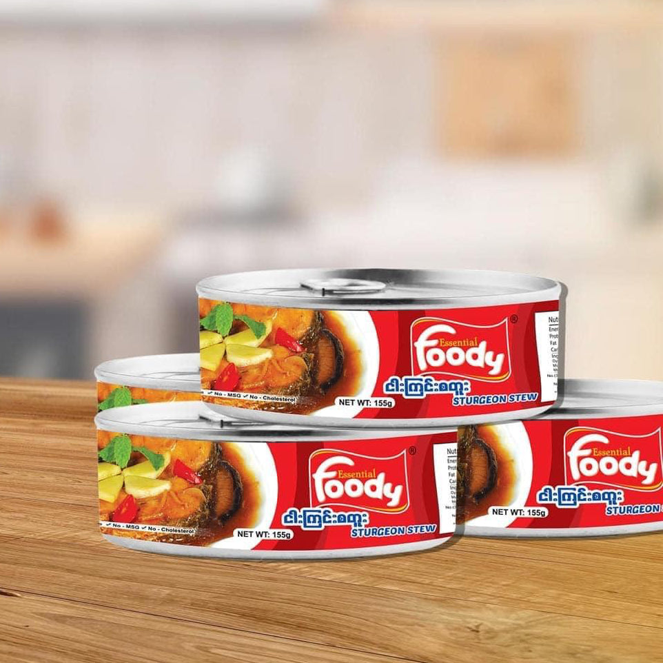Foody ငါးကြင်းစတူး 155g (Foody Sturgeon Stew) - Easy Bites