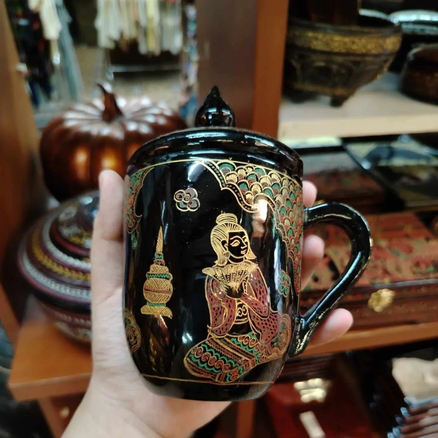 ယွန်းအလှကော်ဖီခွက် (3’5”) - Easy Bites