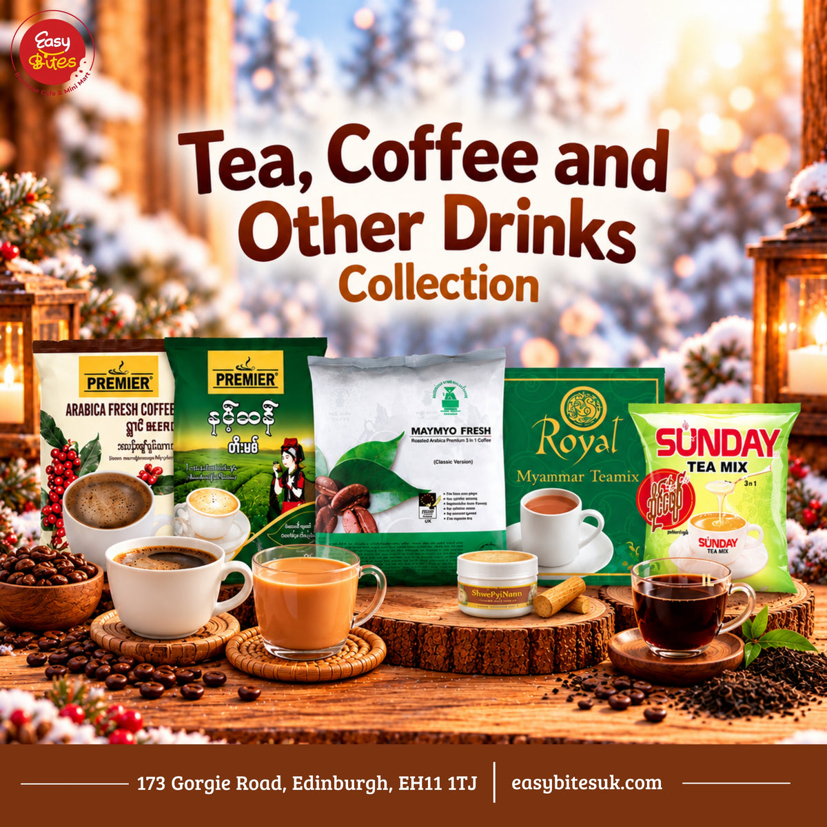Tea, Coffee & Instant Drinks