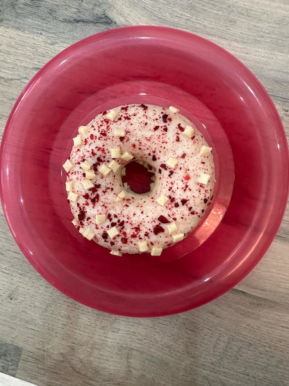 Donut Raspberry and White Chocolate