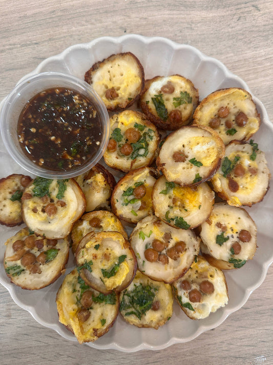 Burmese Couple Rice Pancake