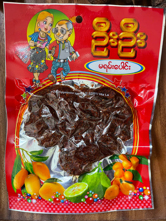 ဦးဦးမရမ်းပေါင်း အစပ် 85gm (Oo Oo Spicy Marian 85gm)