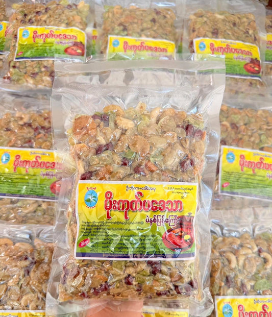 မိုးကုတ်ပဒေသာ ပဲနှစ်ပြန်ကြော် 400g