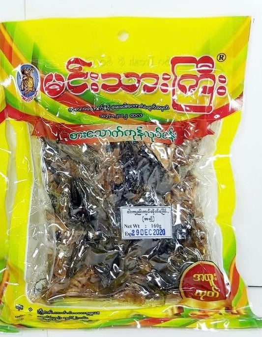 မင်းသားကြီး ငါးကျည်း ကျပ်တိုက်အကြွပ်ကြော် အချို (160g)
