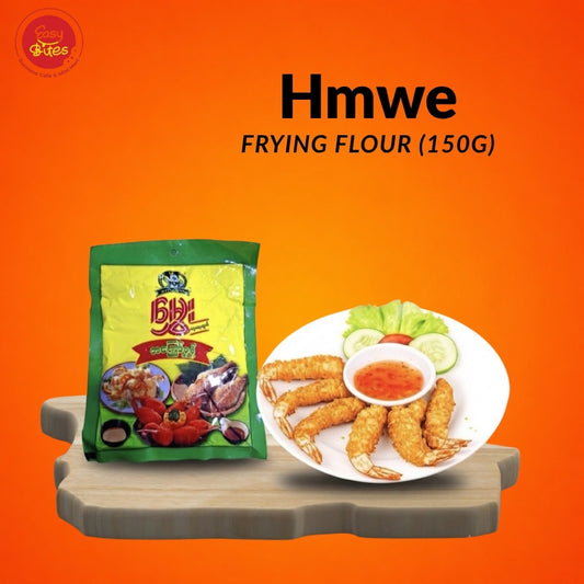 Hmwe Frying Flour 150g | မွှေး အကြော်မှုန့် | Authentic Myanmar Frying Flour UK