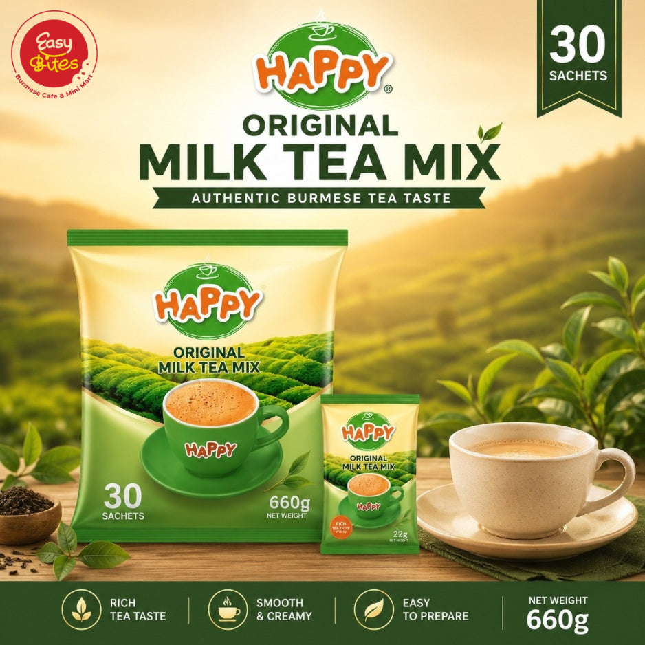 Happy Original Milk Tea Mix 660g