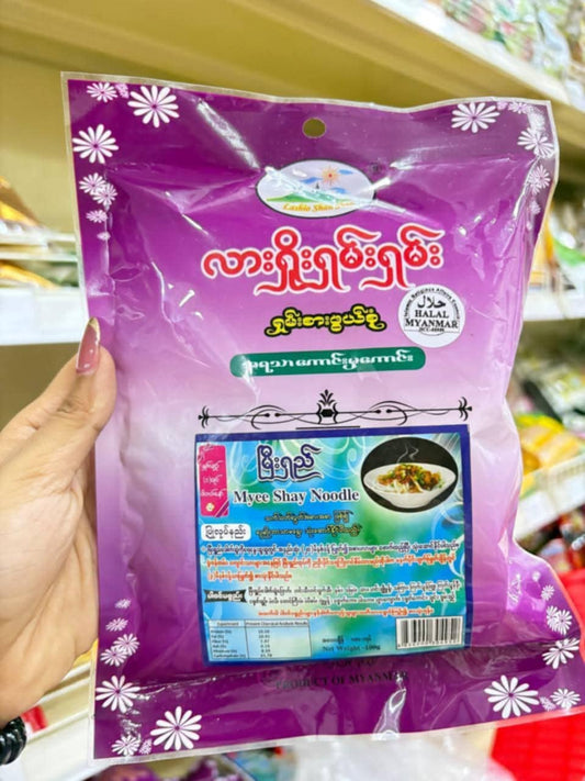 လားရှိုးရှမ်းရှမ်း မြီးရှည် 100g (Lashio Shan Shan Meeshay Noodle)