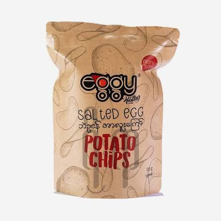 Eggy ဘဲဥငန်အရသာအာလူးကြော် ( အကြီး-125g )