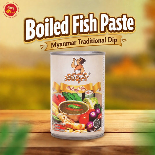 Eain Chat Cooked Ngapi Sauce 400g | အိမ်ချက် ငပိရည်ကျို (ပုဇွန်မပါ) 400g
