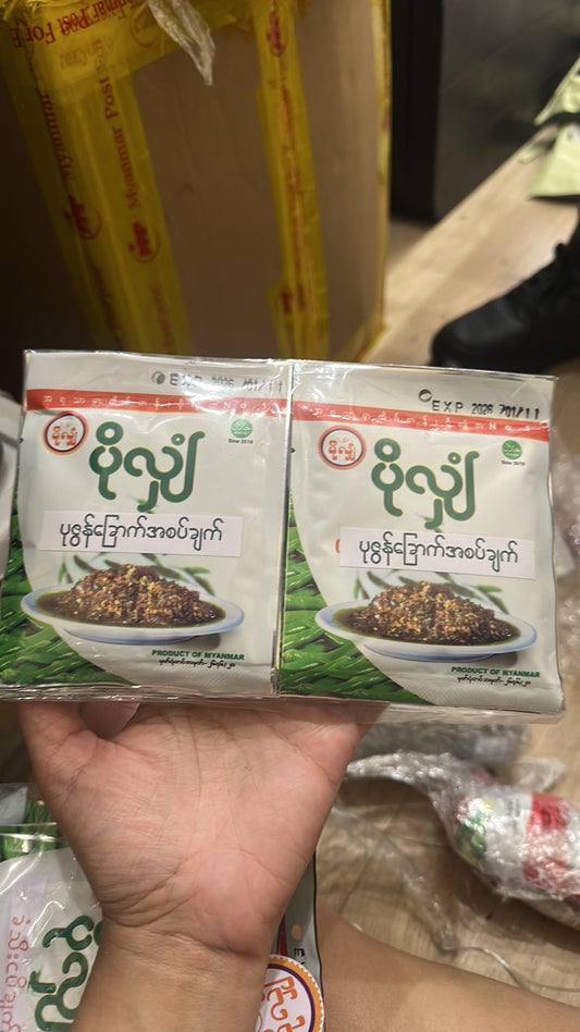 ပိုလျှံ ပုဇွန်ခြောက် အစပ်ချက် (30g)