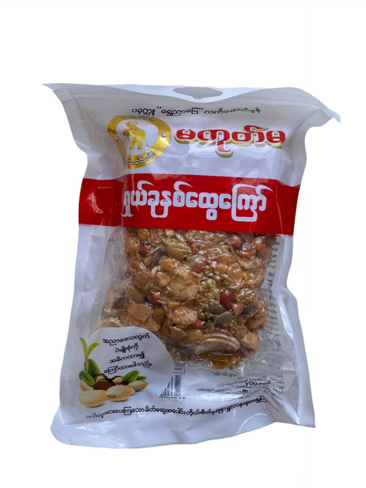 မတုတ်မ ရှယ်ခုနစ်ထွေကြော် 400g (Ma Tote Ma Assorted 7 Fried Beans)