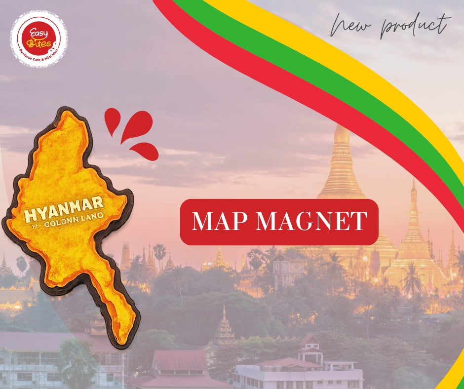 Map - Magnet ( Myanmar May/KanPower )