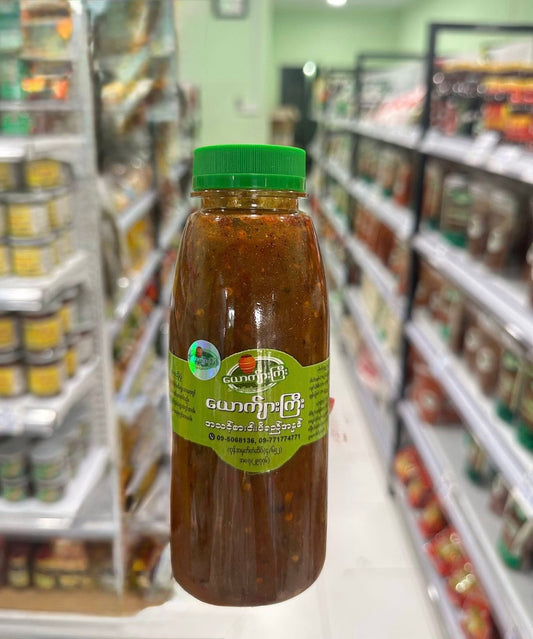 ယောကျာ်းကြီး စပ်ပြဲလန်အသင့်စား ငါးပိရည်အနှစ်