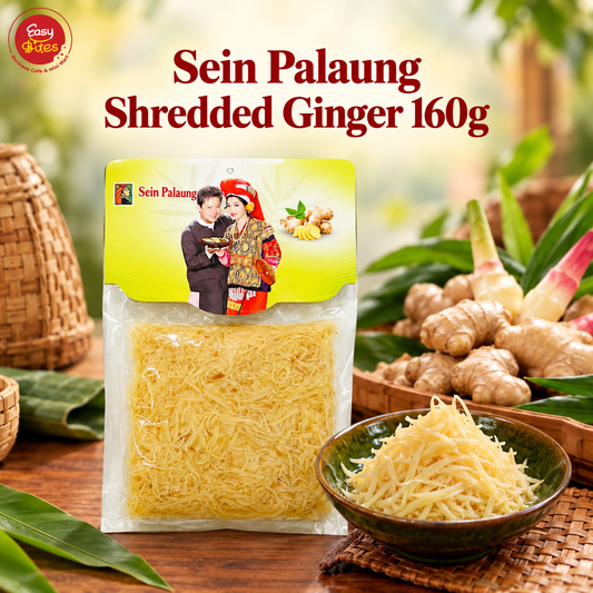 Sein Palaung Shredded Ginger | စိန်ပလောင် ဂျင်းမျှင်