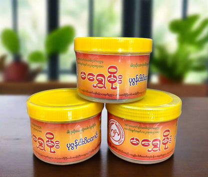 မရွှေမိုး ပုဇွန် ငါးပိထောင်း 80g (Ma Shwe Moe Pounded Prawn Fish Paste)