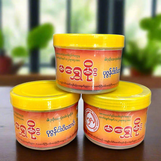မရွှေမိုး ပုဇွန် ငါးပိထောင်း (Ma Shwe Moe Pounded Prawn Fish Paste)