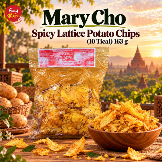 မေရီချို ဇကာ အစပ် (May Yi Cho Potato Chips (Zakar A Sat))