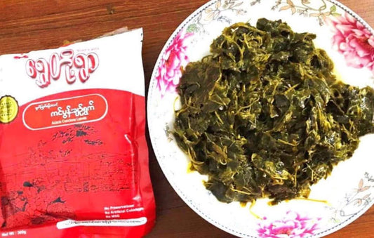 ရွှေတို့ရွာ ကင်ပွန်းချဉ်ရွက်(Shwe's Villa Acacia Concinna Leaf)