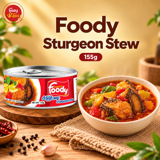 Foody Sturgeon Stew 155g | Foody ငါးကြင်းစတူး 155g