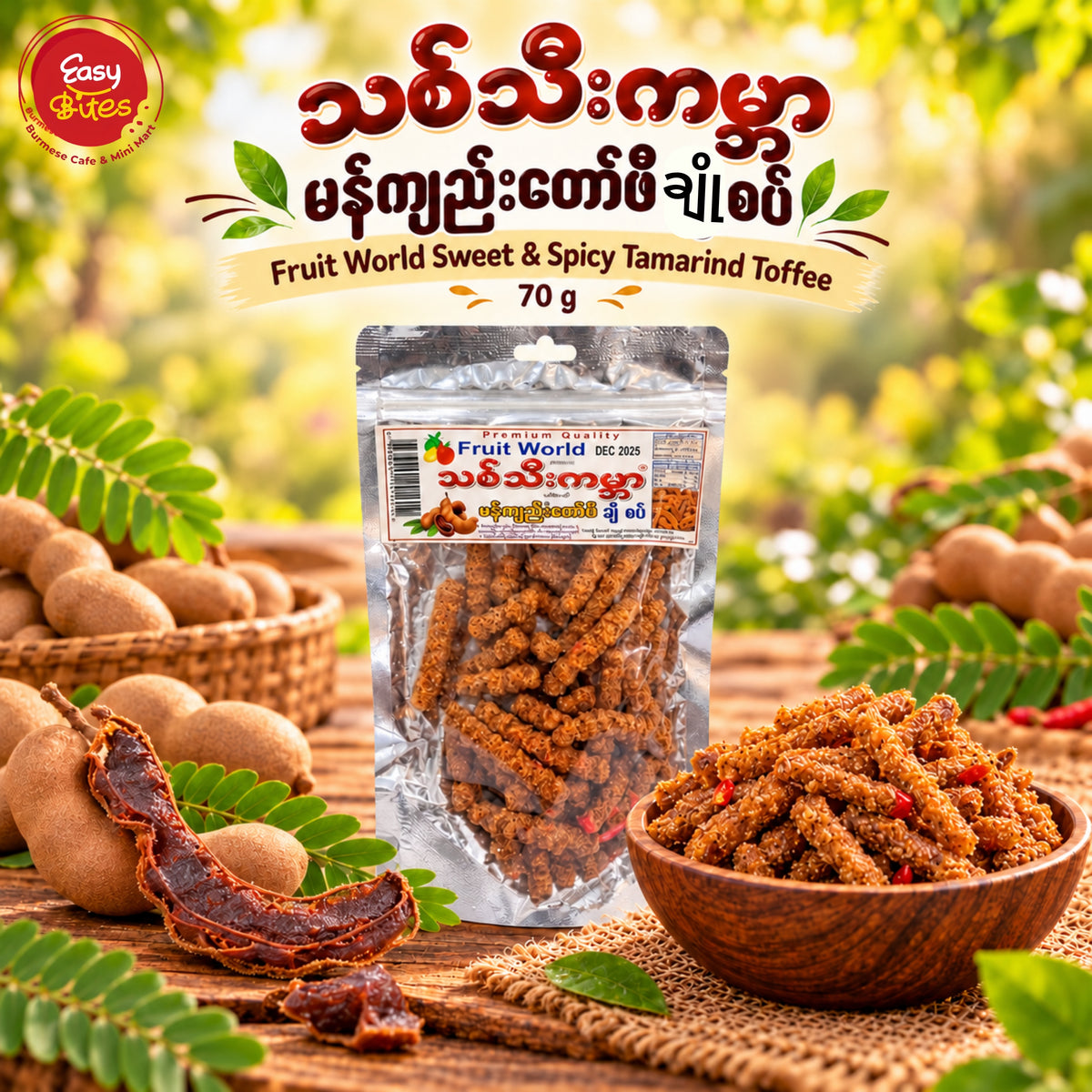 သစ်သီးကမ္ဘာ မန်းကျည်းတော်ဖီ ချိုစပ်