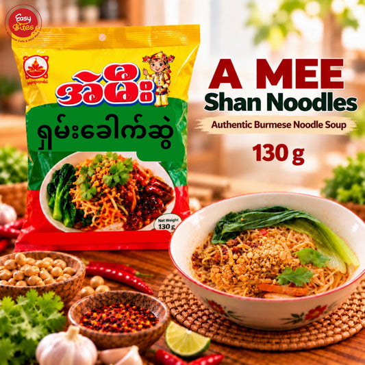 အဲမီးရှမ်းခေါက်ဆွဲ|A Mee Ready-Made Shan Noodle 130g