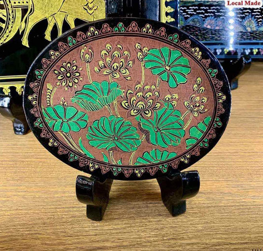 6.5”x5” Oveal Tray (Lacquered)