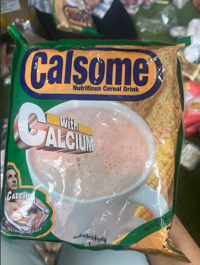 Calsome ‌ေကွကာ (Calsome Nutritious Cereal Drink)