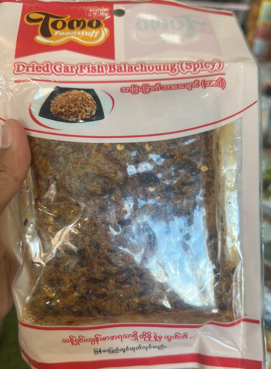 TOMO ဘာလချောင် အစပ် 200g (TOMO Fish Balachong Spicy)