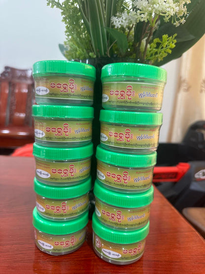 မရွှေမိုး ပုဇွန် ငါးပိထောင်း 80g (Ma Shwe Moe Pounded Prawn Fish Paste)