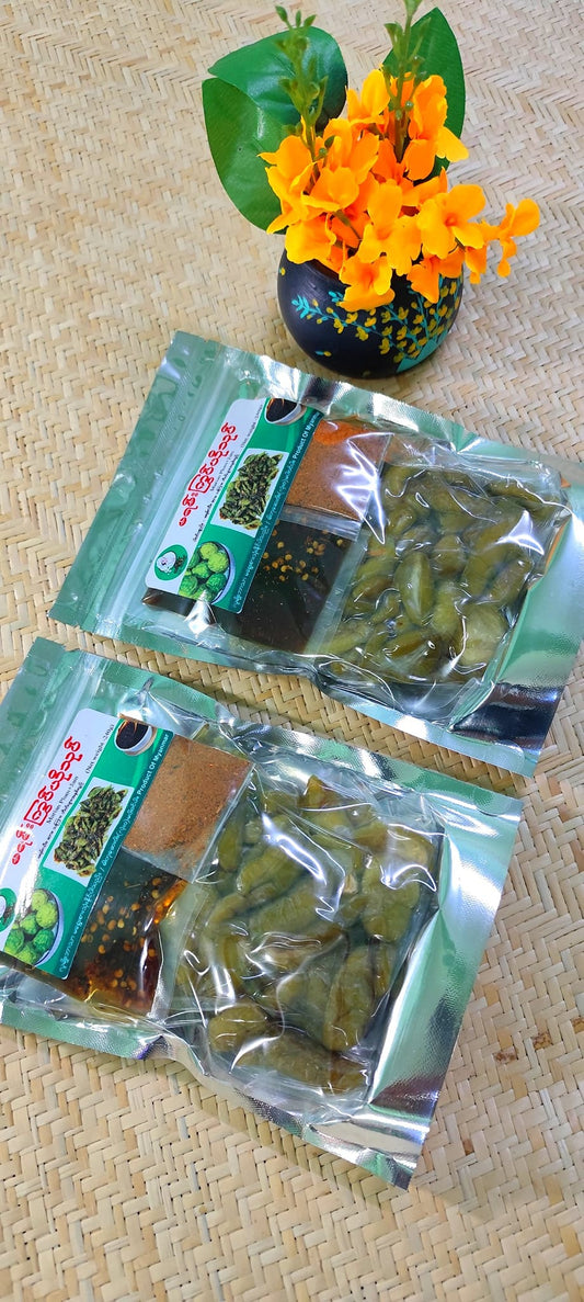 ဇလပ်ဖြူဖြူ  မရမ်းကြွပ်ယိုသုပ် 240g (Zalat Phyu Phyu Marian Salad)