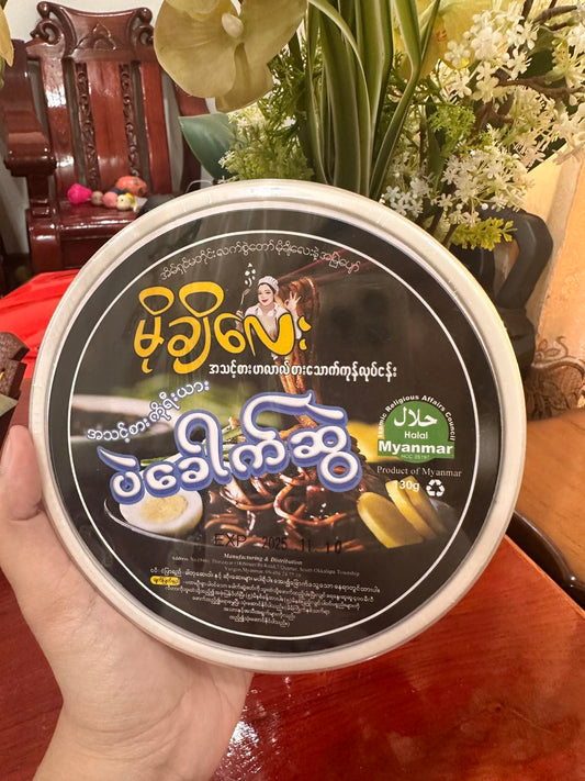 မိုချိလေး အသင့်စား ကိုရီးယား ပဲခေါက်ဆွဲ 130g (Mochi Lay Korean Black Bean Noodle)