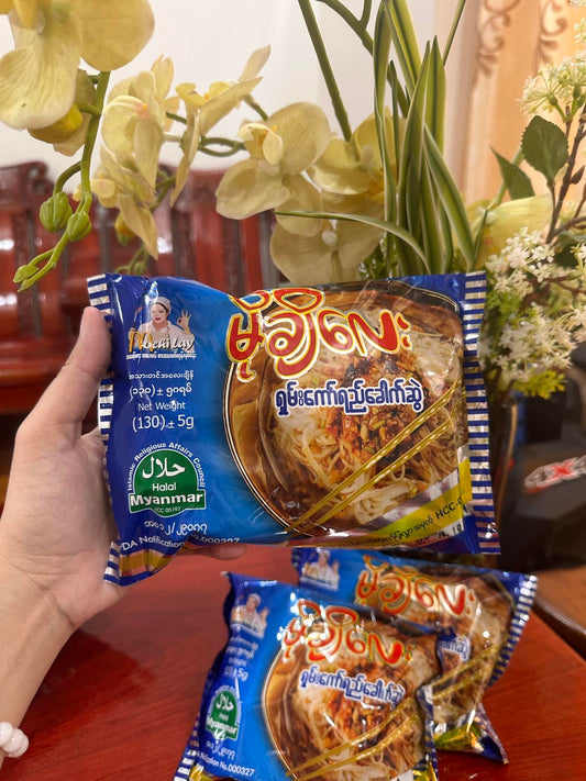 မိုချိလေး  ရှမ်းကော်ရည် ခေါက်ဆွဲ 130g (Mochi Lay Shan Gravy Noodle)