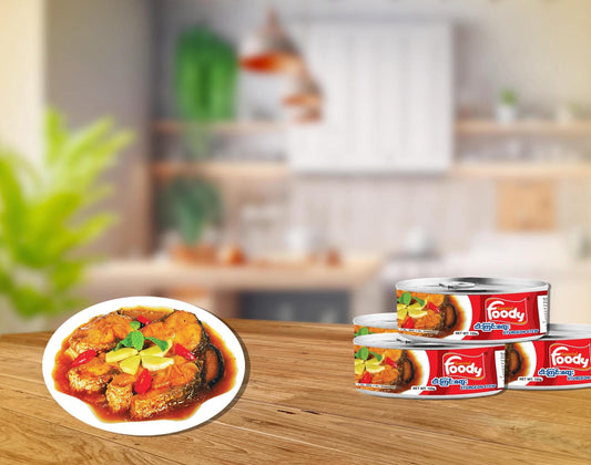 Foody ငါးကြင်းစတူး 155g (Foody Sturgeon Stew)