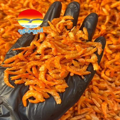 ကွန်းအဏ္ဏဝါ ရွှေပုဇွန်ခြောက် - Easy Bites