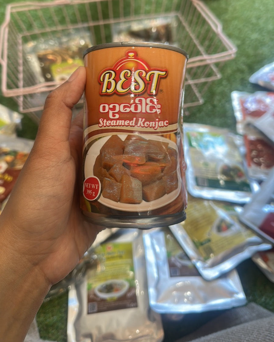 Best ဝဥပေါင်း 395g (Best Steamed Konjac)